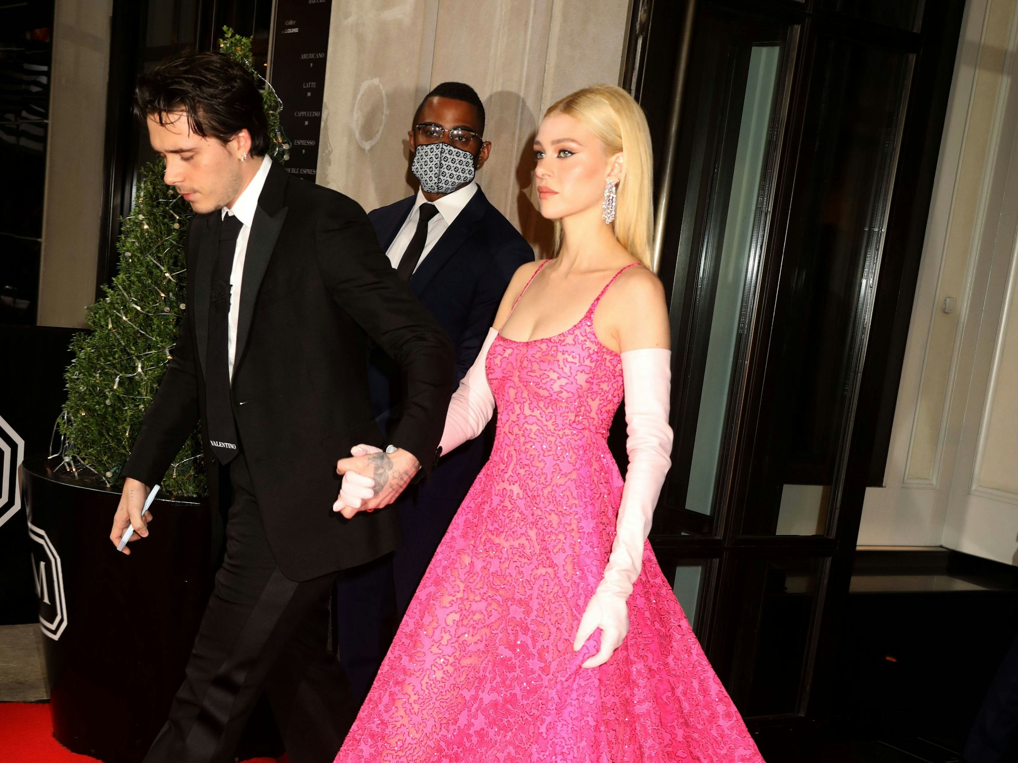 Das Traumpaar Brooklyn Beckham und Nicola Peltz heiratet in Florida.