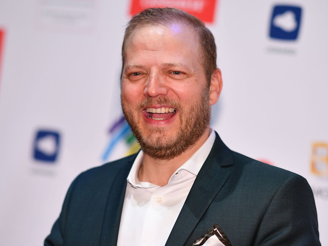 Mario Barth kommt am 7. April 2017 in Rust (Baden-Württemberg) im Europa-Park zur Verleihung der Radio Regenbogen Awards.