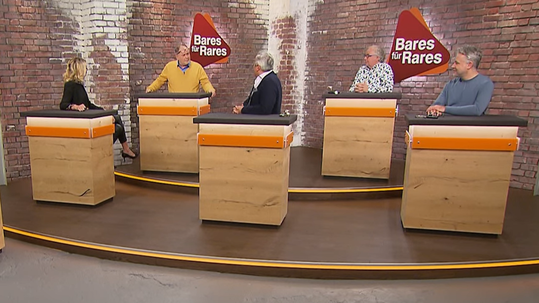 Der Händlerraum von „Bares für Rares“ im ZDF.