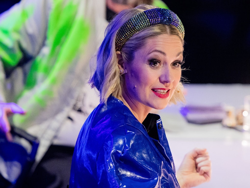 The Masked Singer 2022: Ruth Moschner gehört zum rate-Team der Show auf ProSieben.