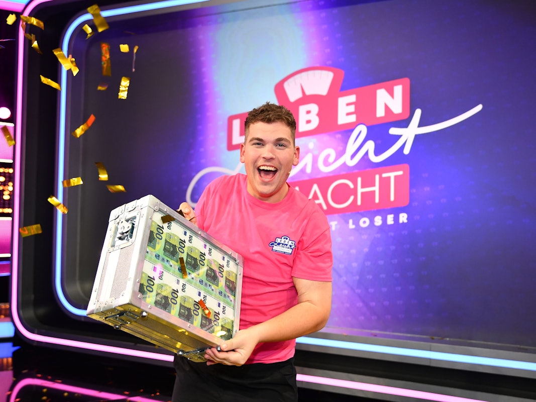 Für seine sensationelle Leistung wurde Patrick (25) mit einer Siegprämie von 50.000 Euro belohnt.