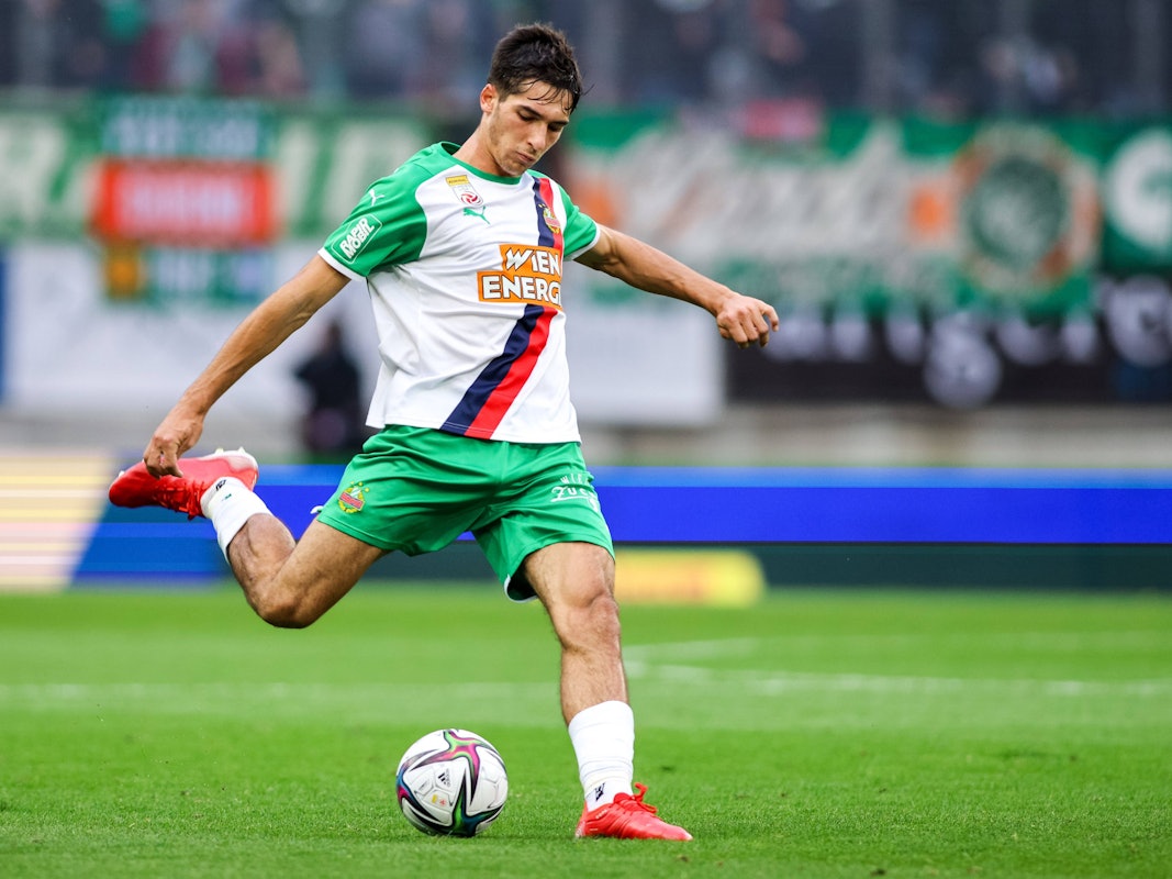 Leo Greiml spielt für Rapid Wien.