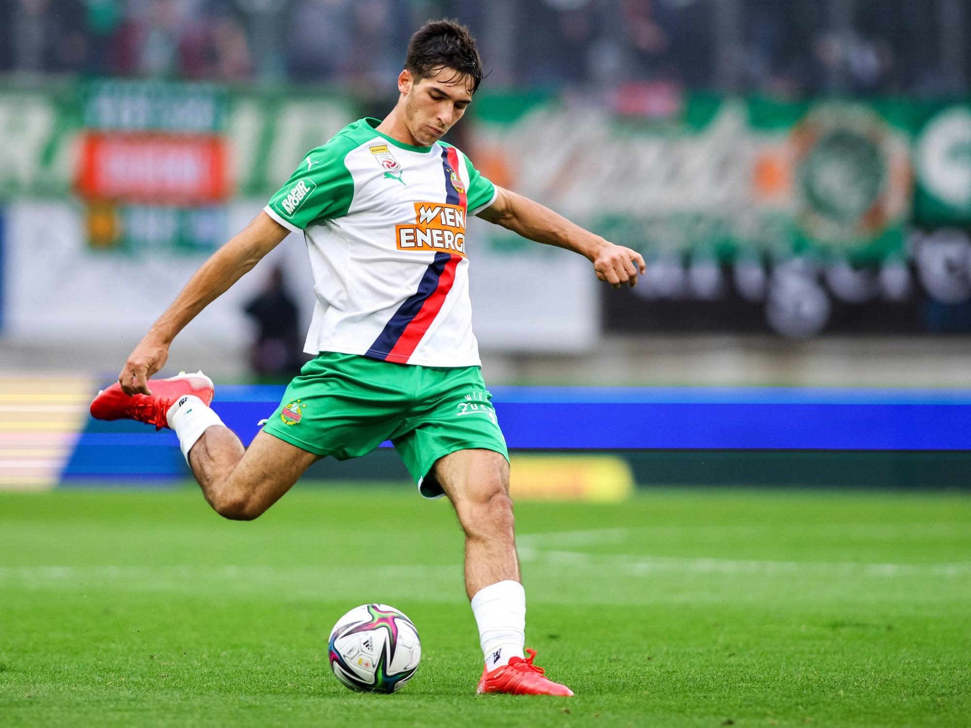 Leo Greiml spielt für Rapid Wien.