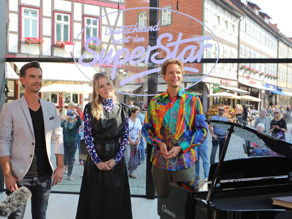 DSDS-Jury: Schlagerstar Florian Silbereisen, Ilse Delange und Toby Gad (v.l.n.r).