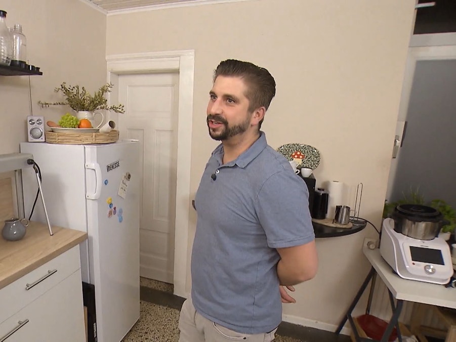 Olli will mit seiner Wärmebrücke perfekt warmes Essen servieren.