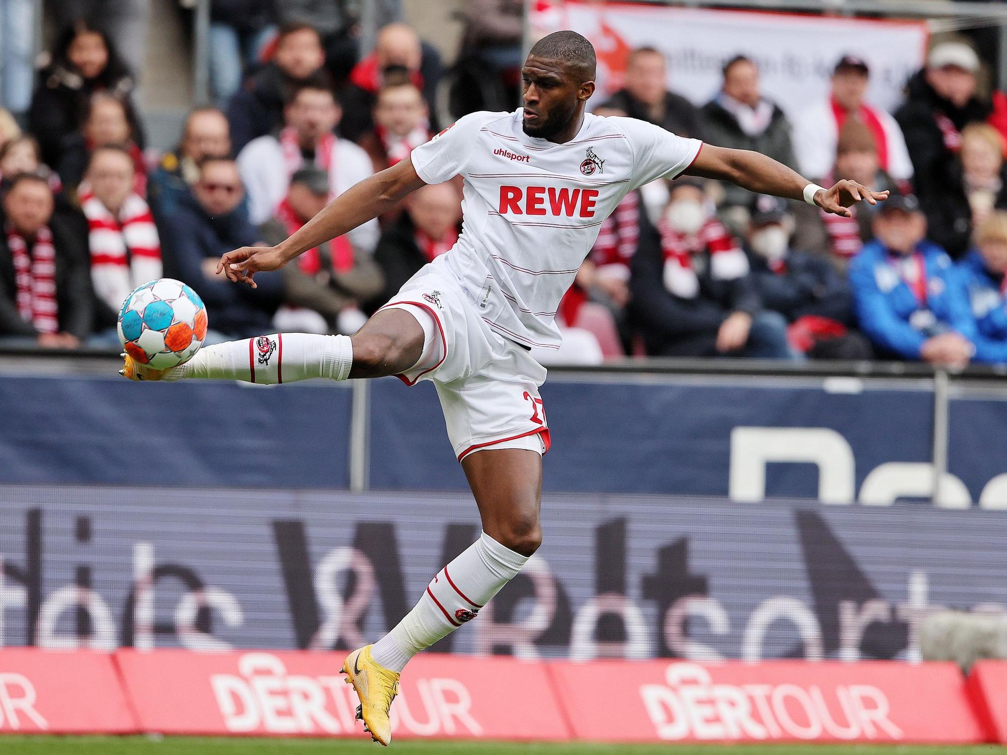 Anthony Modeste spielt für den 1. FC Köln gegen Mainz 05.