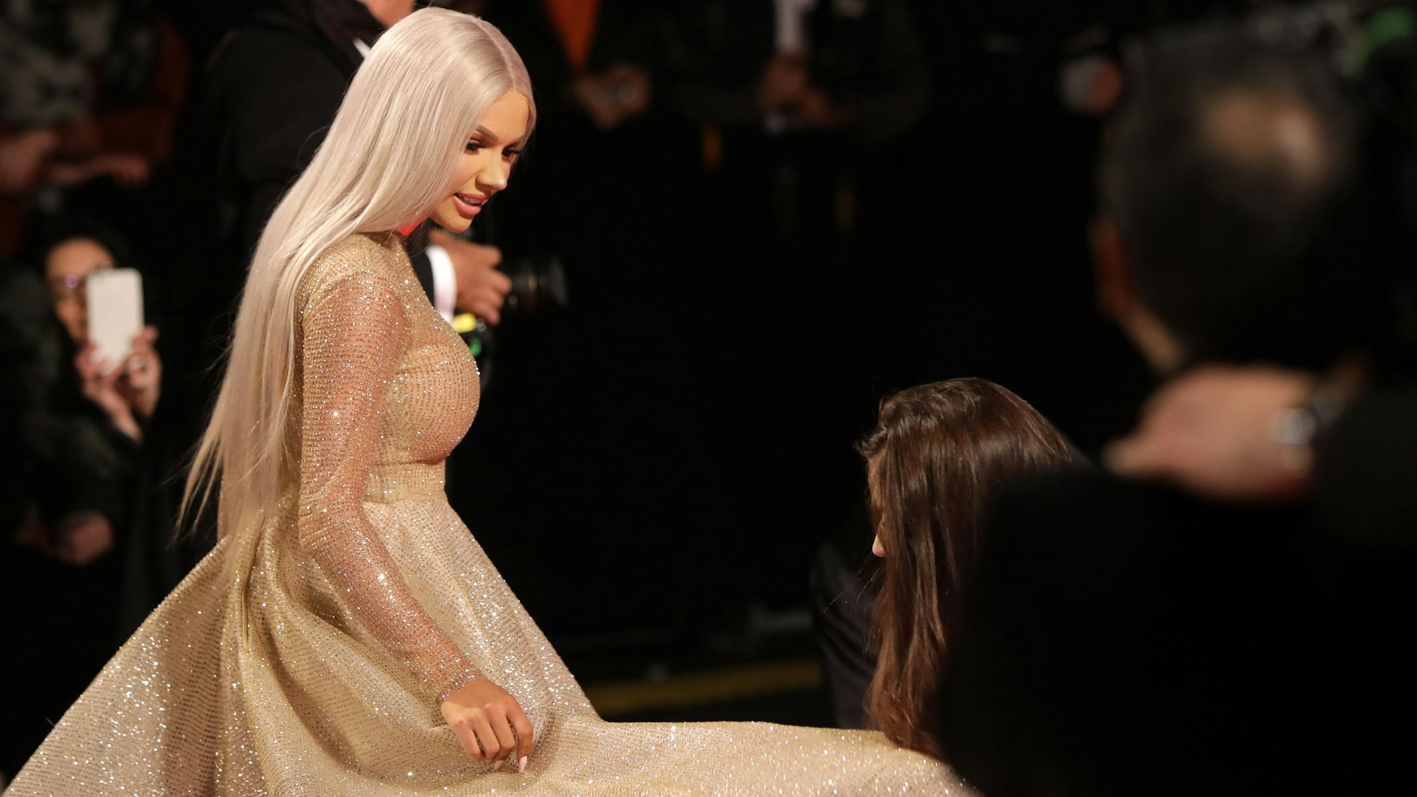 Shirin David kommt am 17.11.2016 in Berlin zur 68. Verleihung des Medienpreises Bambi.