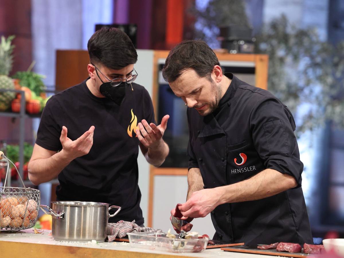 „Wes Brot ich ess, des Lied ich sing“: Zivi Rowan musste seinem Chef Steffen Henssler ausdauernd zur Hand gehen
