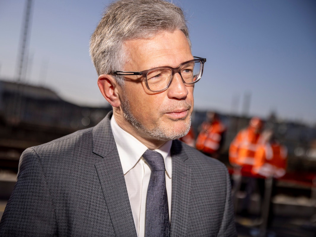 Hat die SPD in den vergangenen Tagen und Wochen wegen ihrer Russland-Politik scharf angegriffen: der ukrainische Botschafter Andrij Melnyk (hier im März bei Interviews in Westhafen).