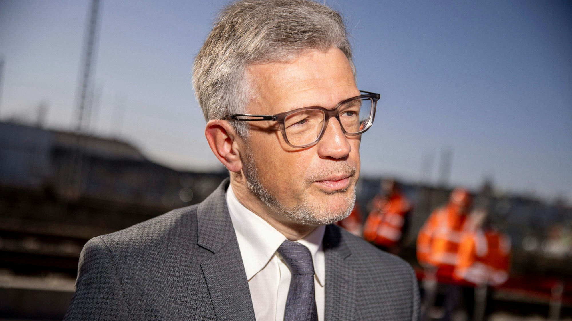 Hat die SPD in den vergangenen Tagen und Wochen wegen ihrer Russland-Politik scharf angegriffen: der ukrainische Botschafter Andrij Melnyk (hier im März bei Interviews in Westhafen).