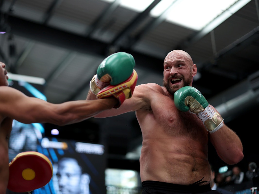Die Vorbereitungen laufen auf Hochtouren. Fury bereitet sich auf den Kampf gegen Whyte am kommenden Samstag vor.