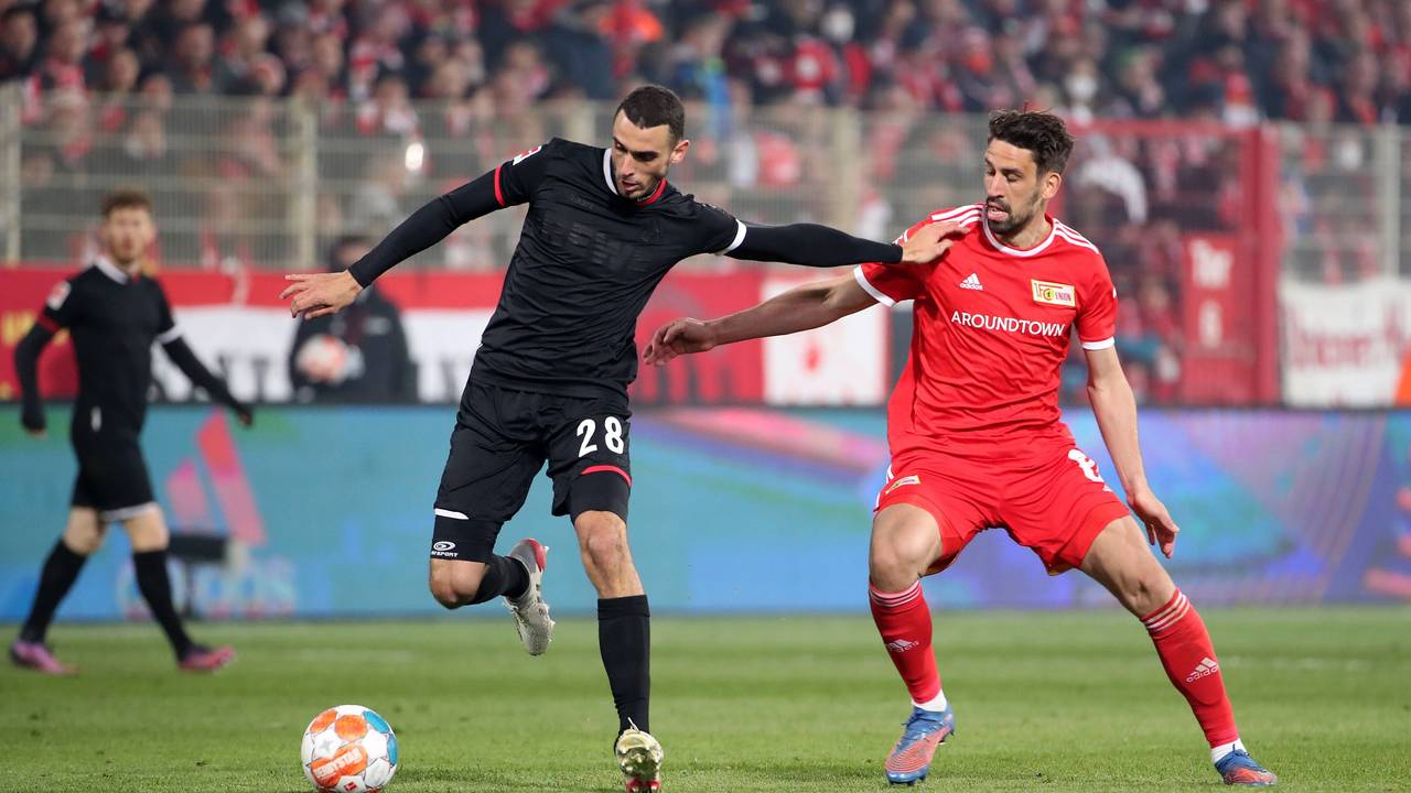 Ellyes Skhiri spielt mit dem 1. FC Köln gegen Union Berlin.