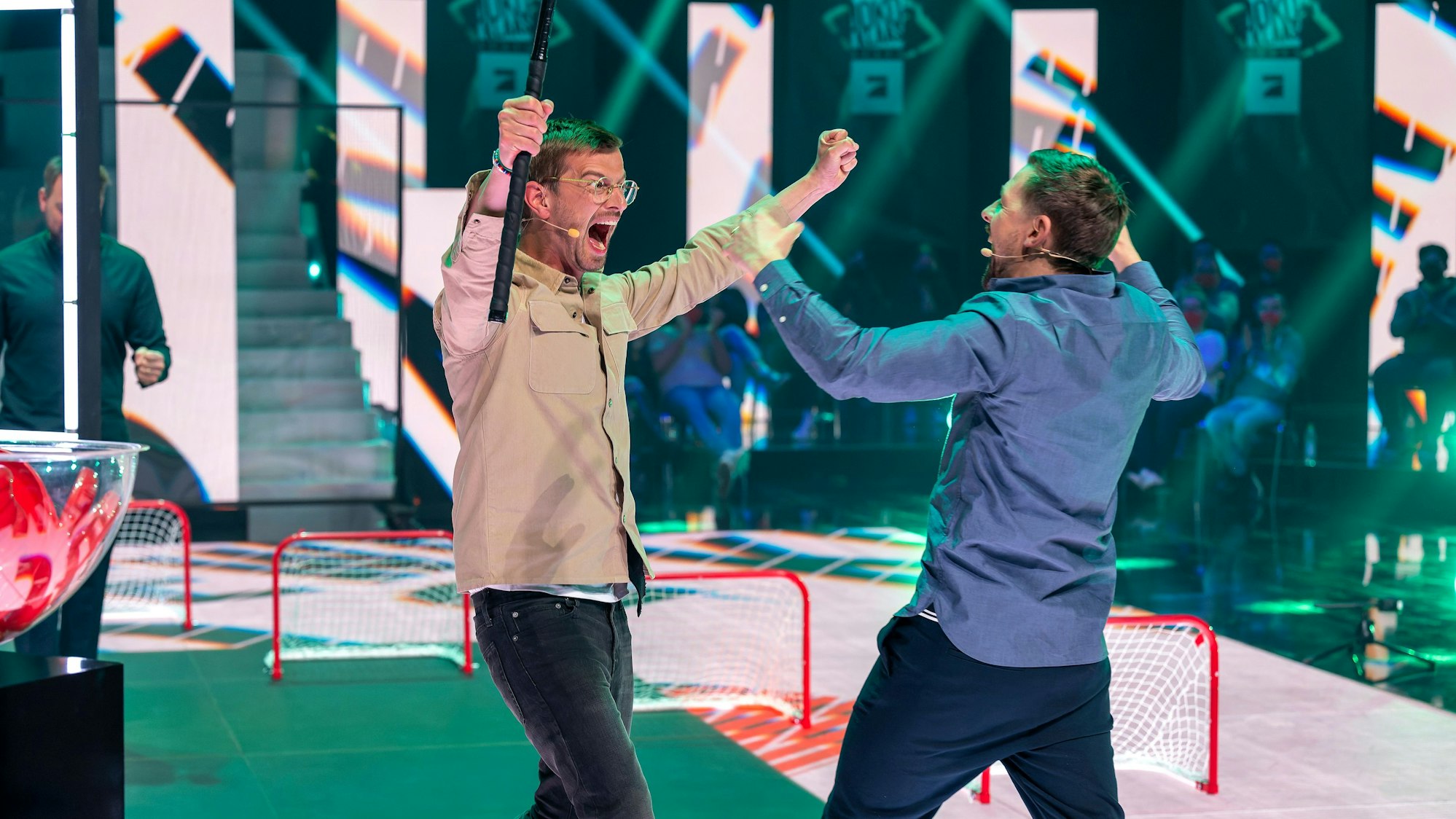 Joko und Klaas sicherten sich am Dienstag (19. April 2022) 15 Minuten exklusive Sendezeit auf ProSieben.