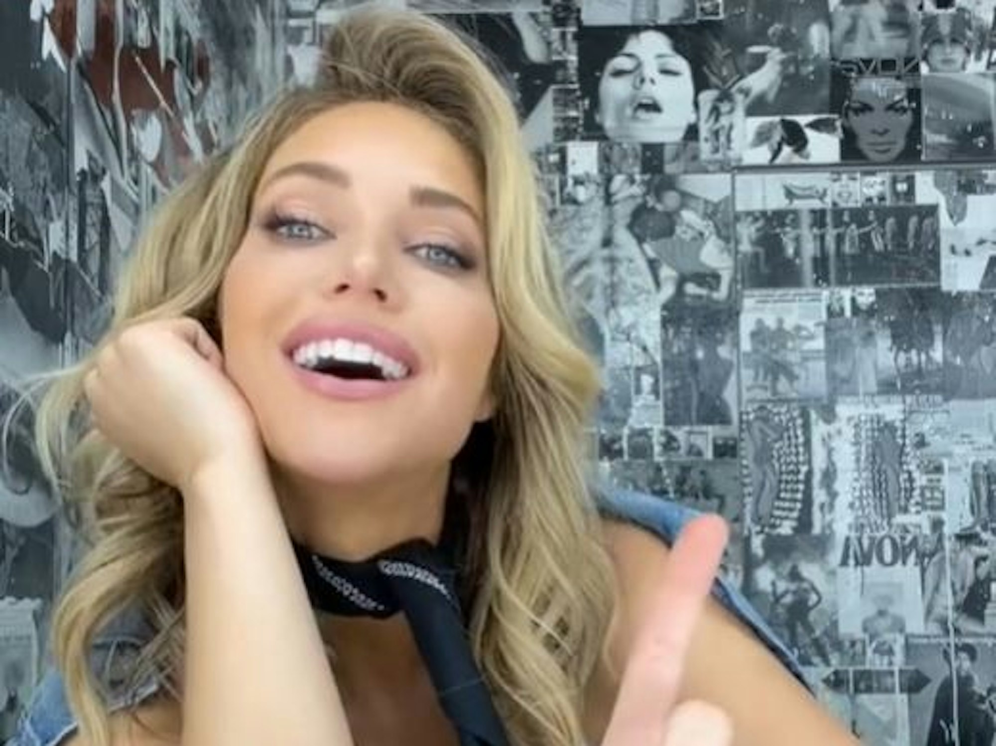 Kourtney Kellar in einem im März 2022 veröffentlichten TikTok-Video.