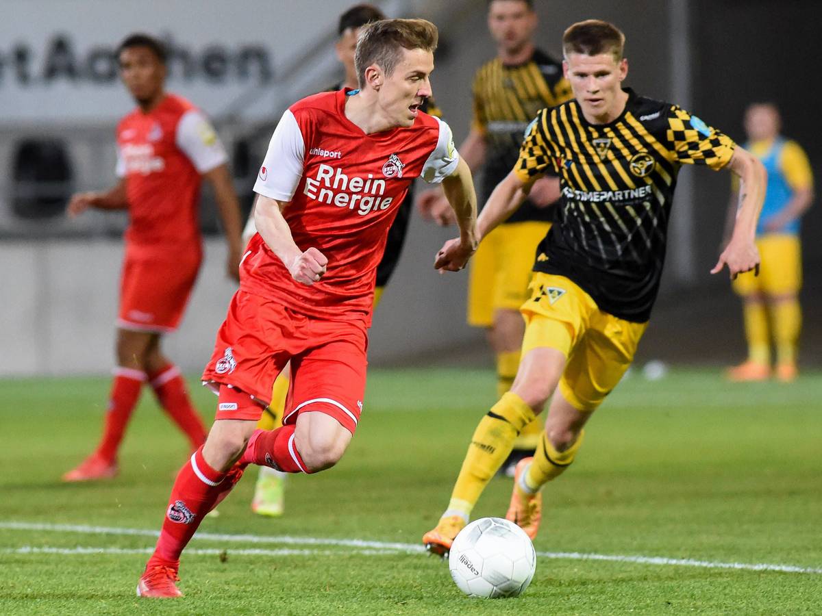 Die U21 des 1. FC Köln spielt gegen Alemannia Aachen.