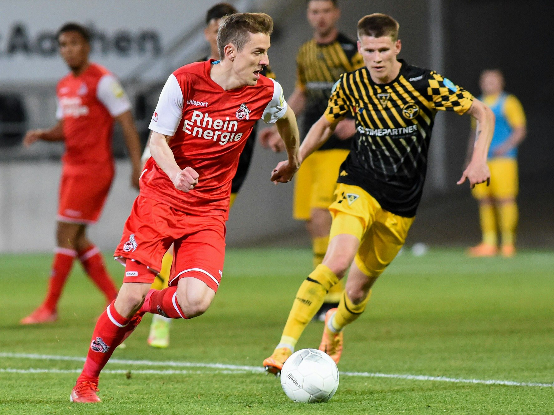 Die U21 des 1. FC Köln spielt gegen Alemannia Aachen.