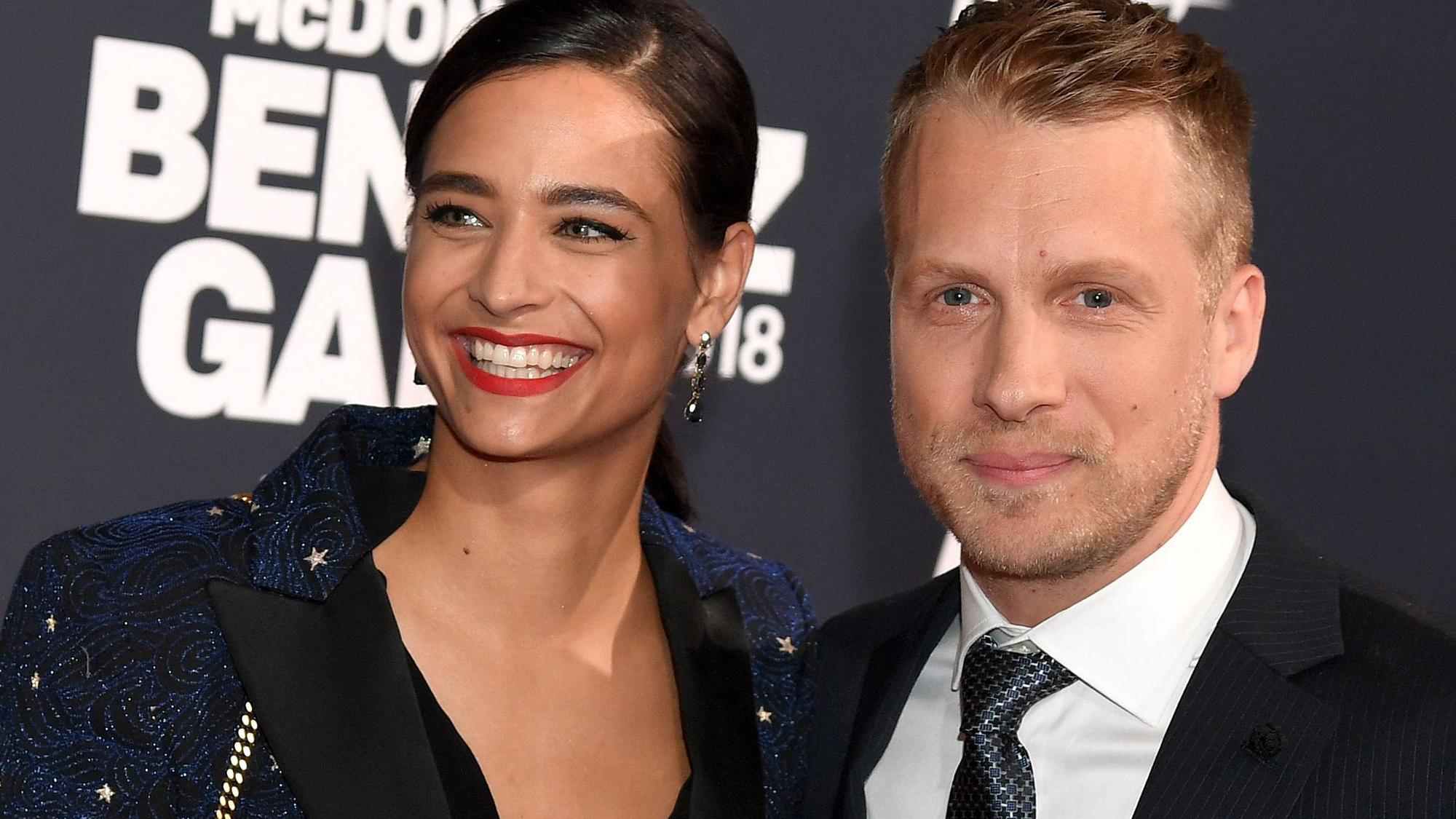 Oliver (r.) und Amira (l.) Pocher.