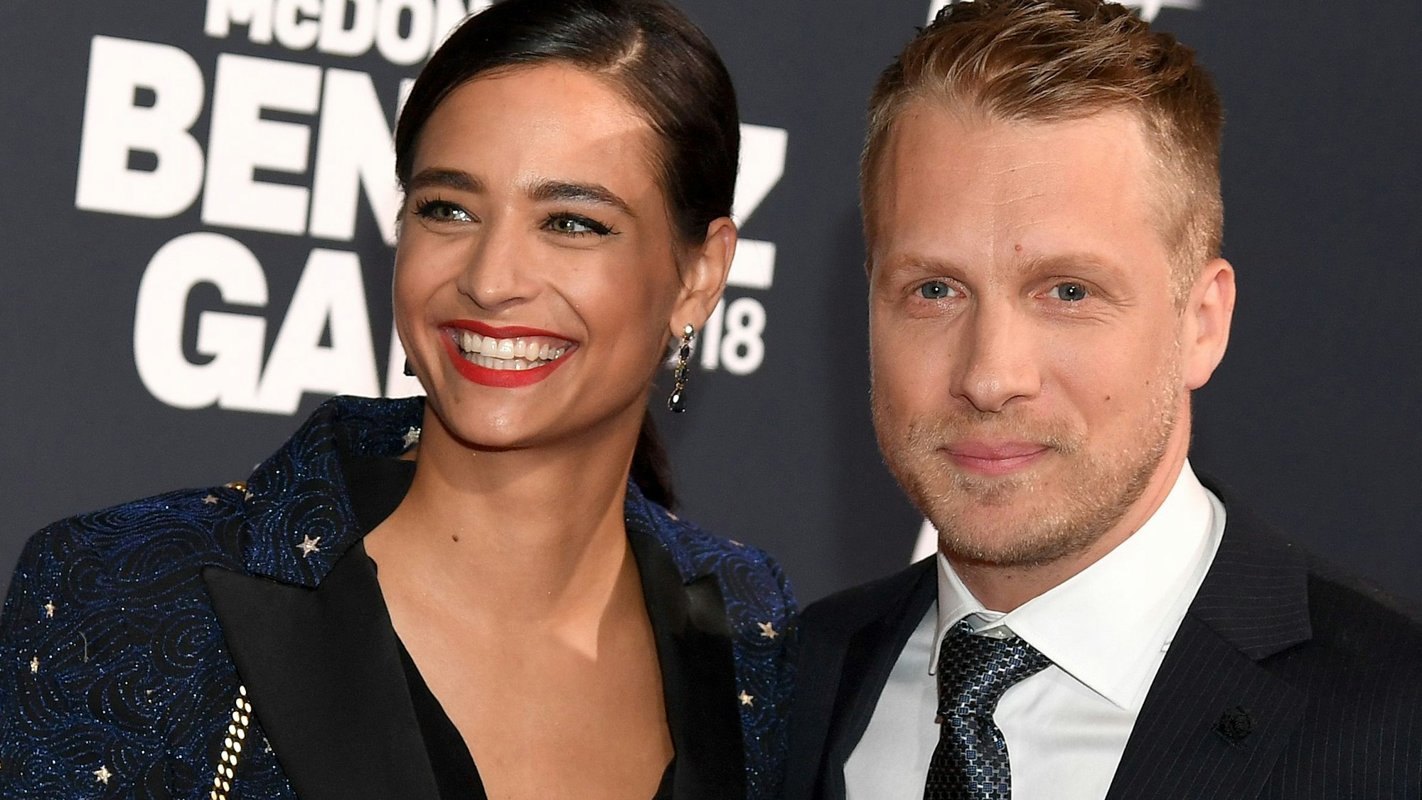 Oliver (r.) und Amira (l.) Pocher.