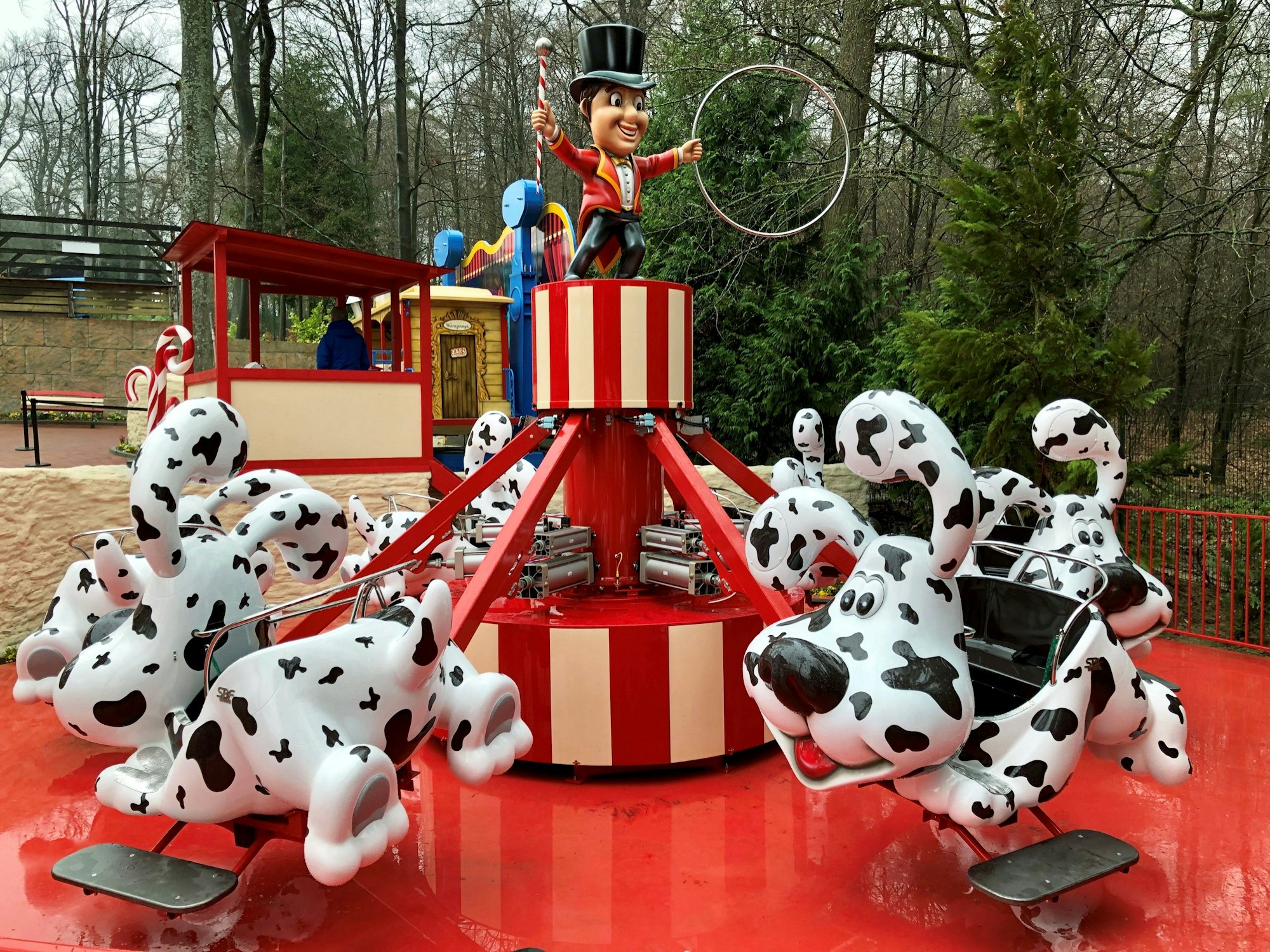 Das Dalmatiner-Karussell im Taunus Wunderland.