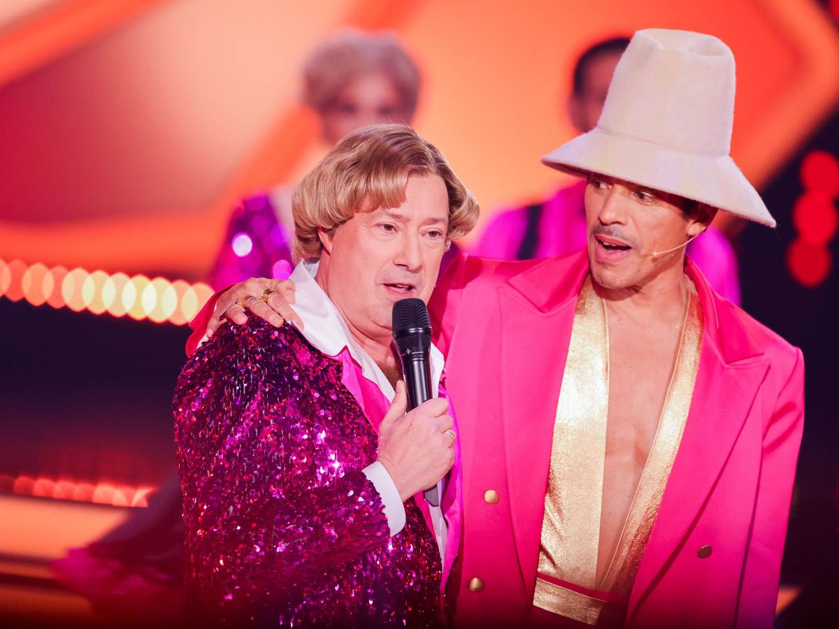 Die „Let's Dance“-Juroren Joachim Llambi (links) und Jorge Gonzalez in der RTL-Show vom 8. April 2022.