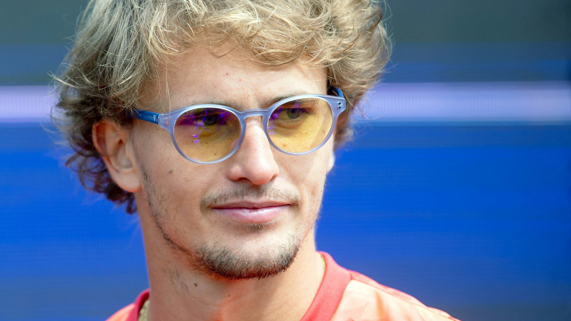 Alexander Zverev bei der Pressekonferenz der BMW Open.