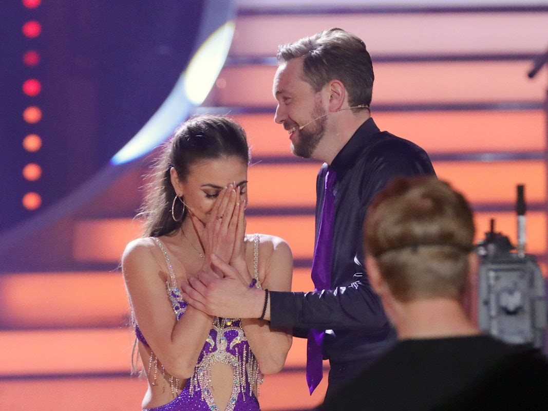 Ekaterina Leonova und Bastian Bielendorfer am 22. April bei „Let's Dance“