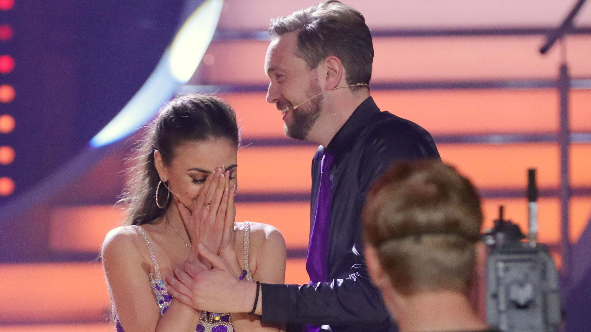 Ekaterina Leonova und Bastian Bielendorfer am 22. April bei „Let's Dance“