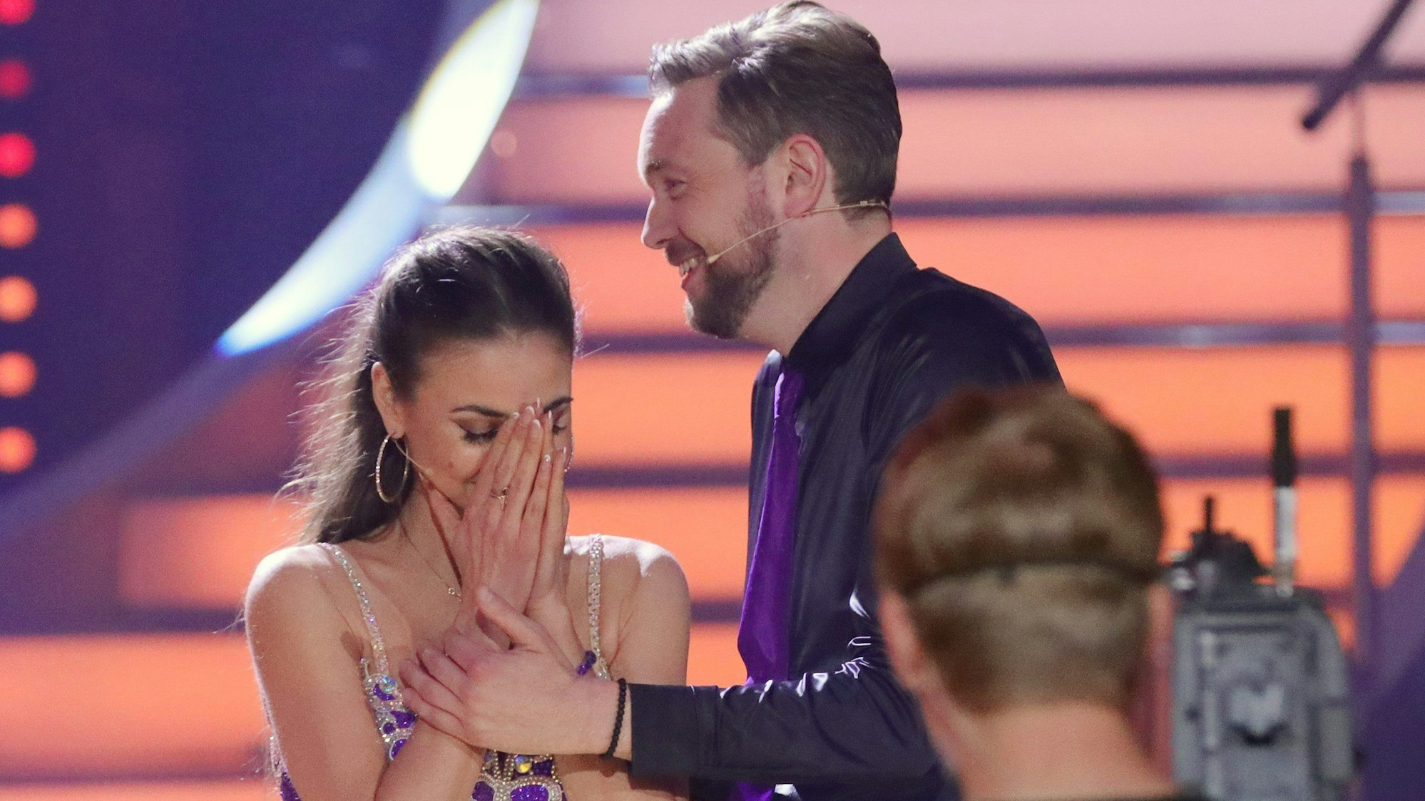 Ekaterina Leonova und Bastian Bielendorfer am 22. April bei „Let's Dance“