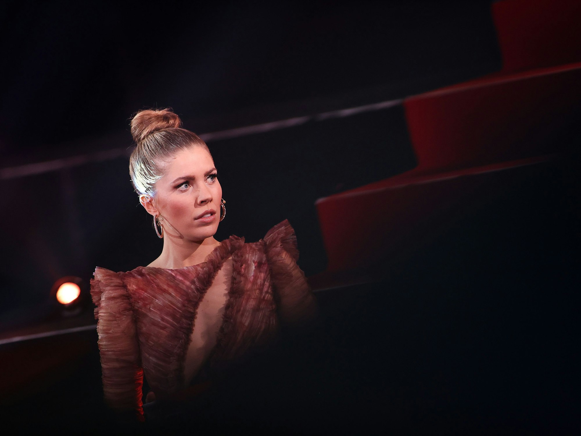 Victoria Swarovski, Moderatorin von „Let's Dance“.