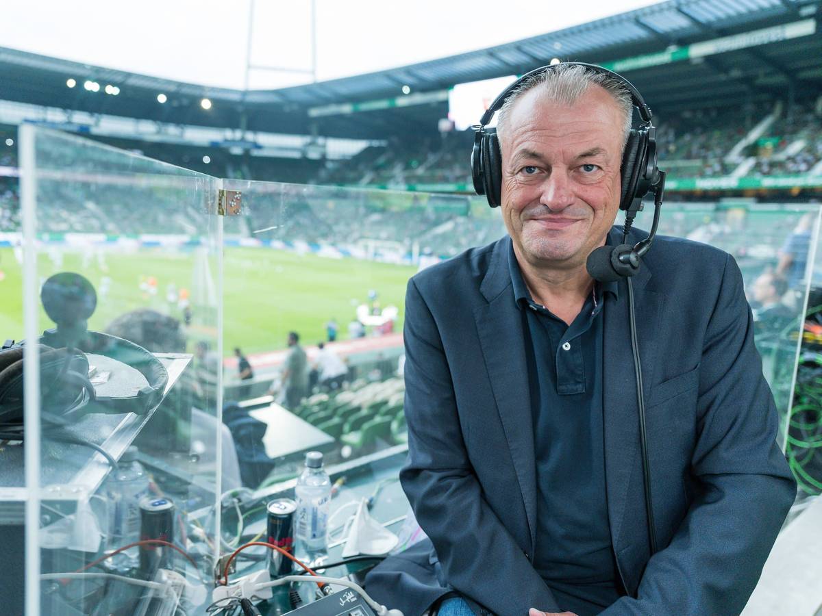 SPORT1 Kommentator Markus Höhner im Einsatz.