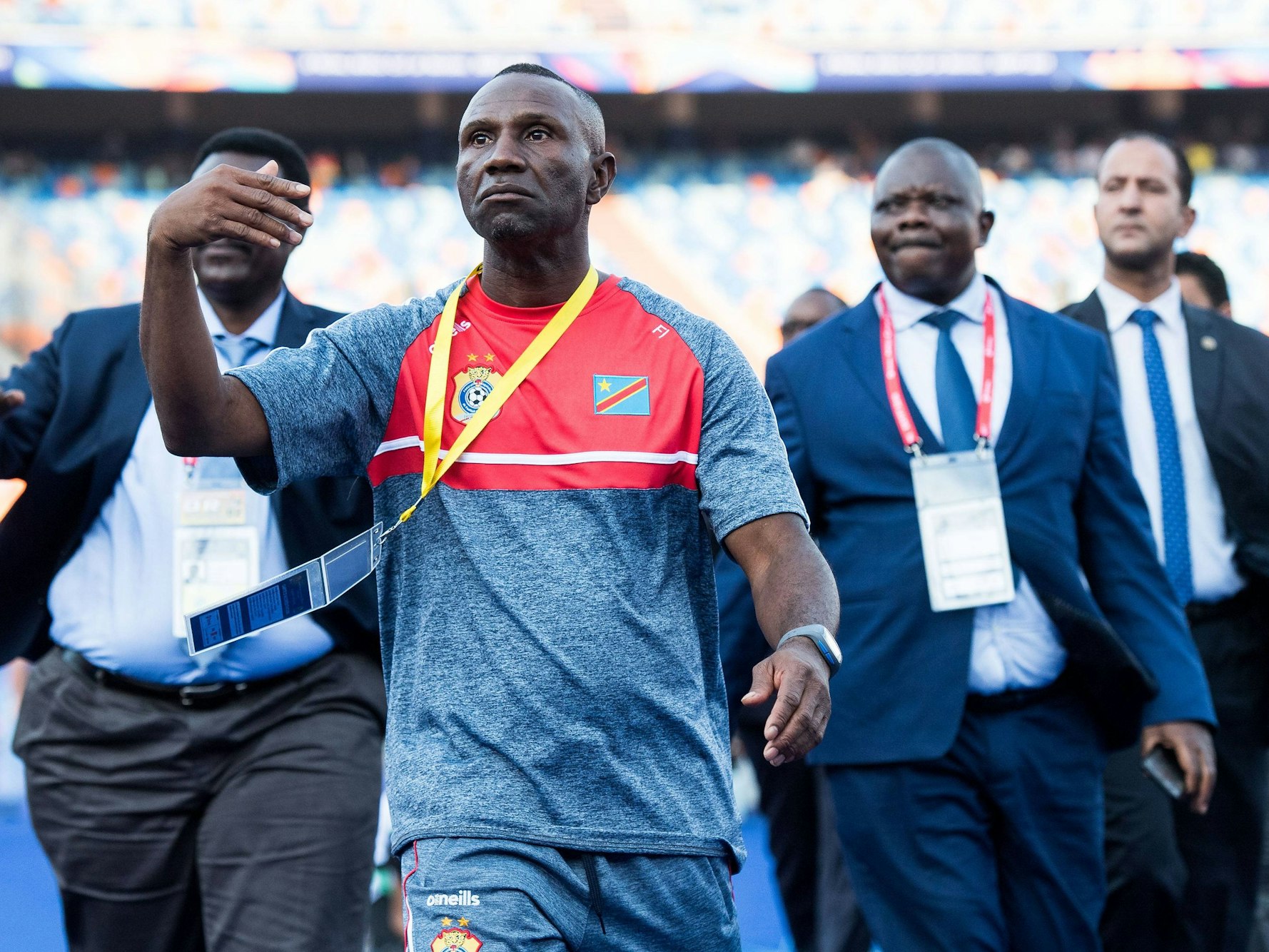 Kongo-Trainer Jean Florent Ikwange Ibenge im Juni 2019.
