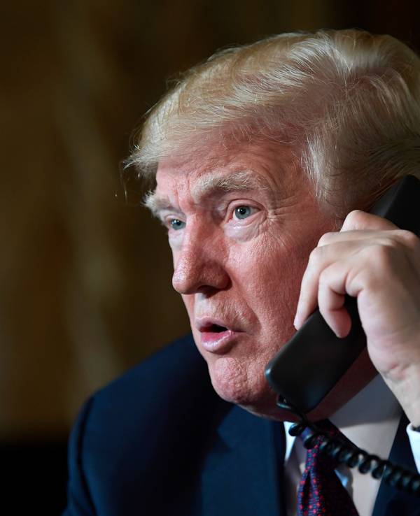US-Präsident Donald Trump (hier 2018) hat sich inzwischen zur Twitter-Übernahme geäußert.