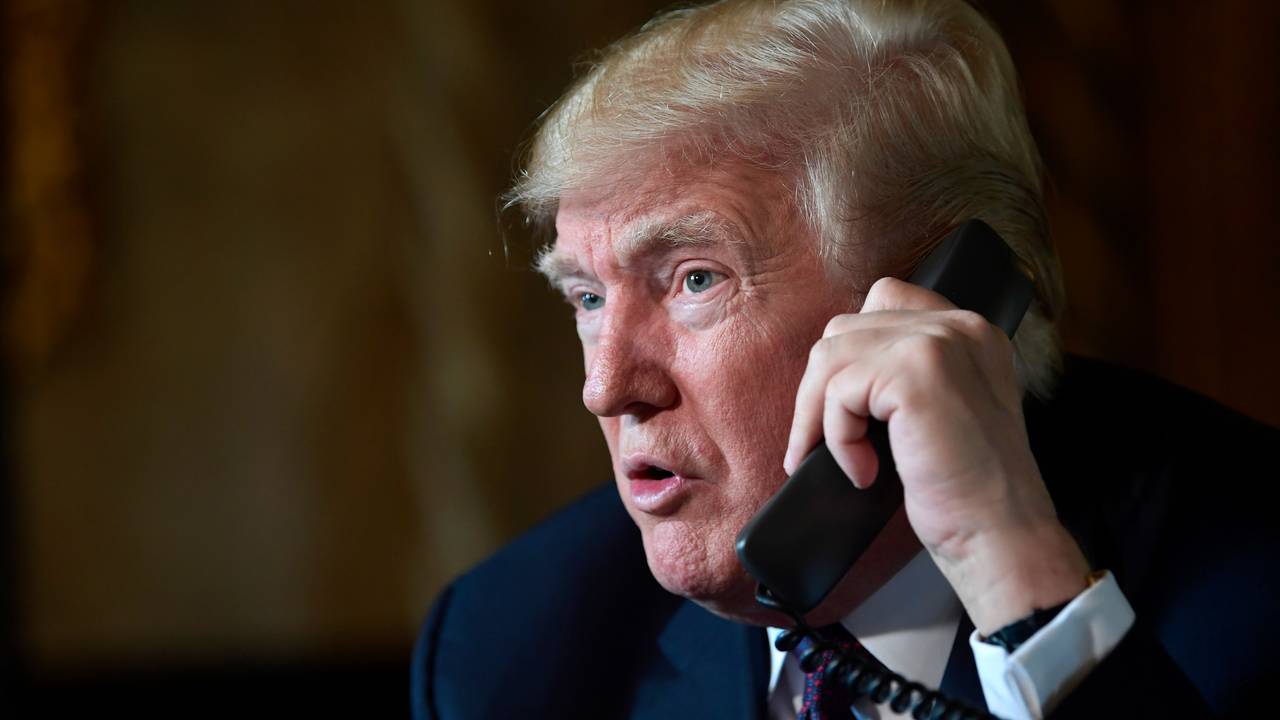 US-Präsident Donald Trump (hier 2018) hat sich inzwischen zur Twitter-Übernahme geäußert.