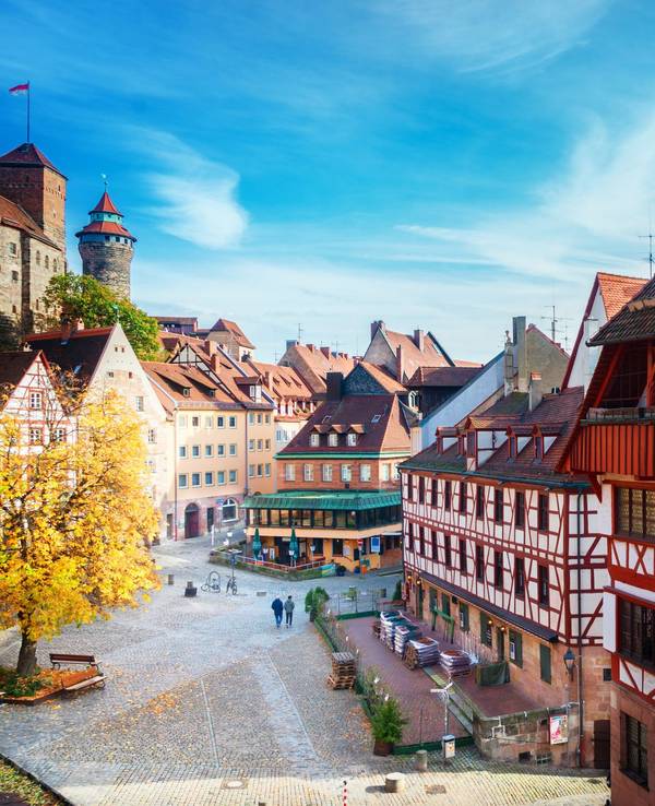 Nürnberg bietet neben historischen Fachwerkhäusern viele Sehenswürdigkeiten.
