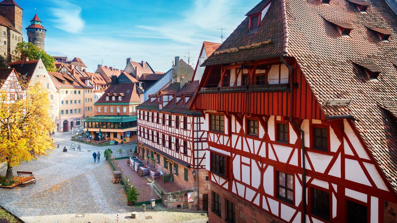 Nürnberg bietet neben historischen Fachwerkhäusern viele Sehenswürdigkeiten.