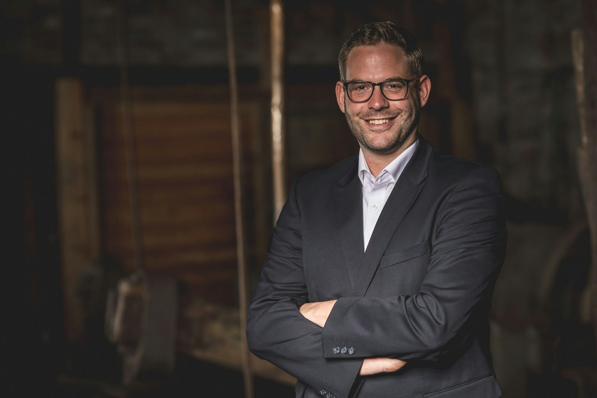 Ken Reise lächelt in die Kamera