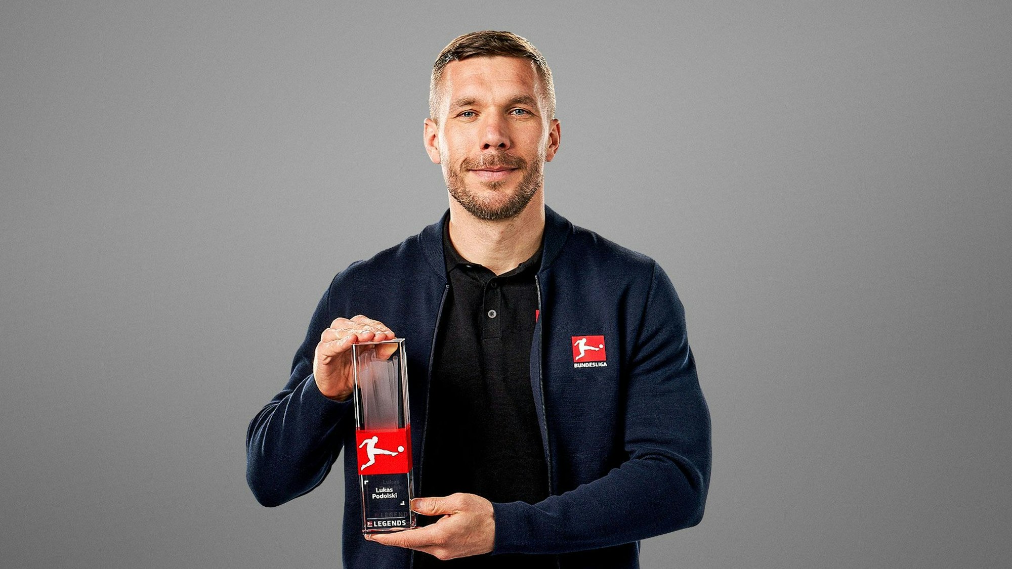 Bundesliga-Legende Lukas Podolski ist DFL Markenbotschafter.