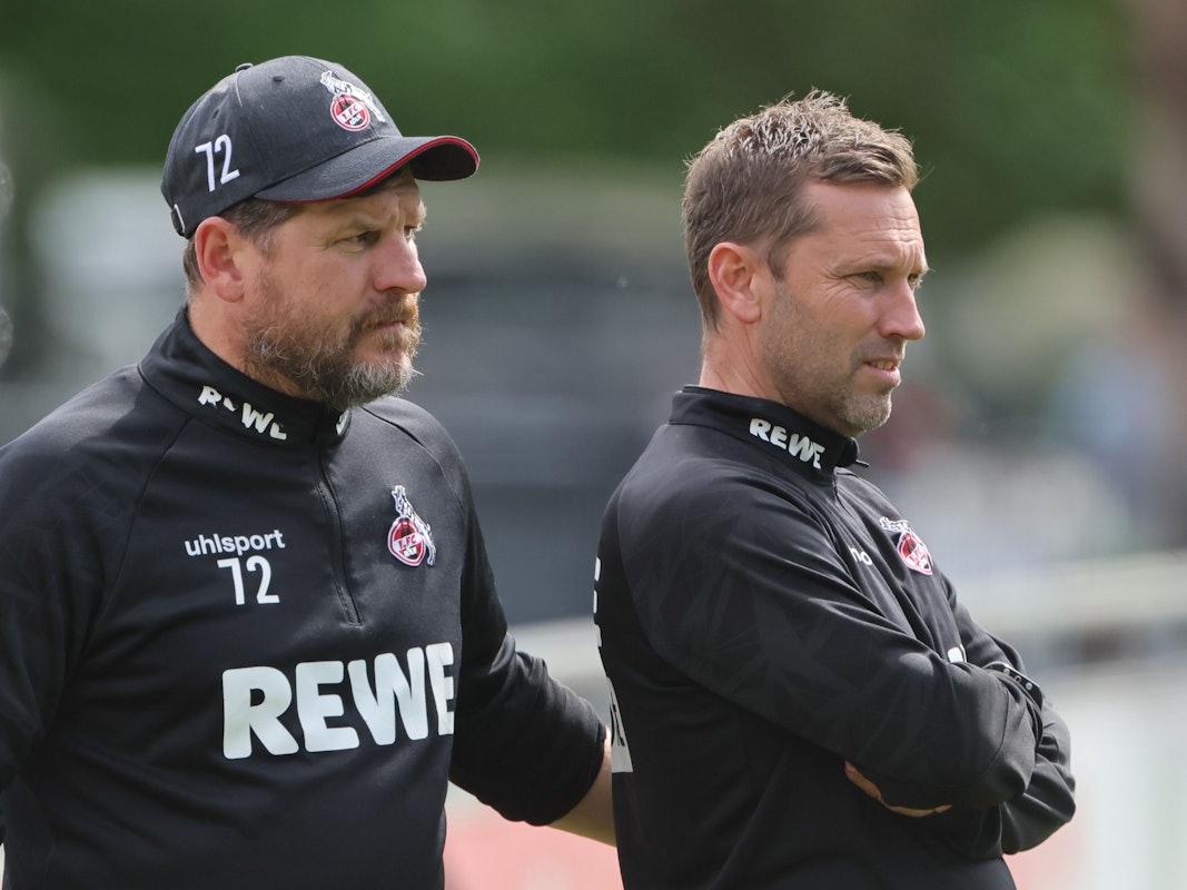 Steffen Baumgart und André Pawlak trainieren den 1. FC Köln.