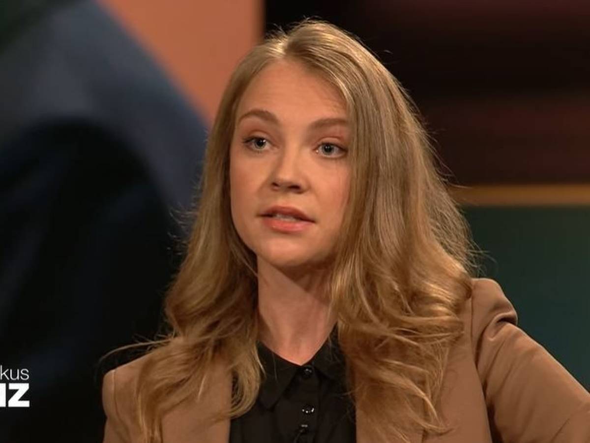 Oliva Kortas bei „Markus Lanz“.
Screenshot: ZDF