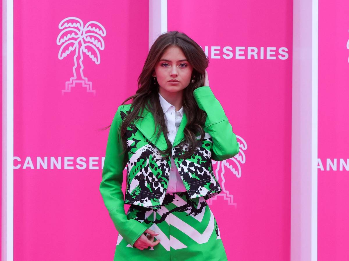 Model Leni Olumi Klum bei der 5. Cannes International Series Festival (Canneseries) in Cannes, am 6. April 2022.