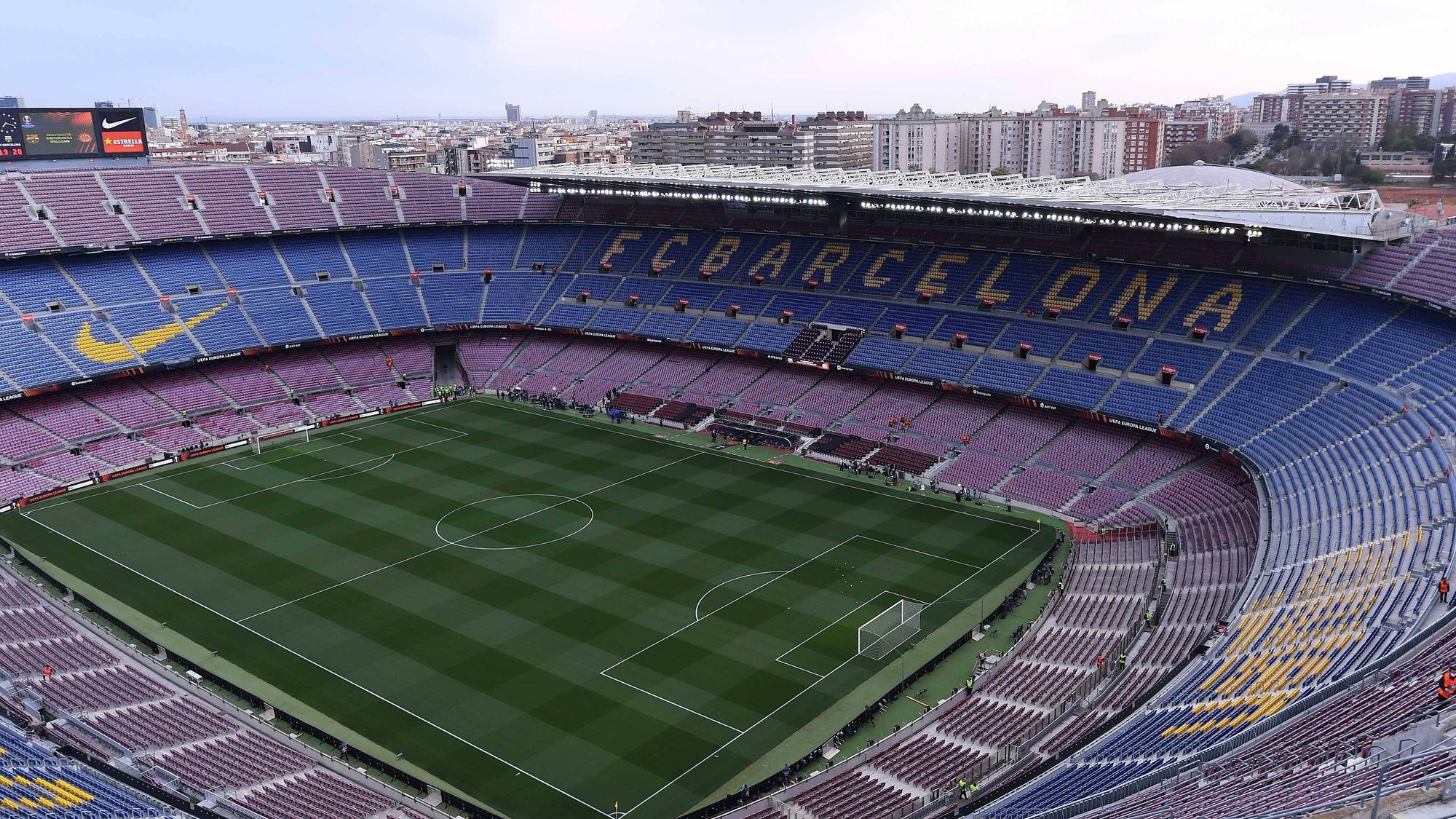 Das Camp Nou in Barcelona.