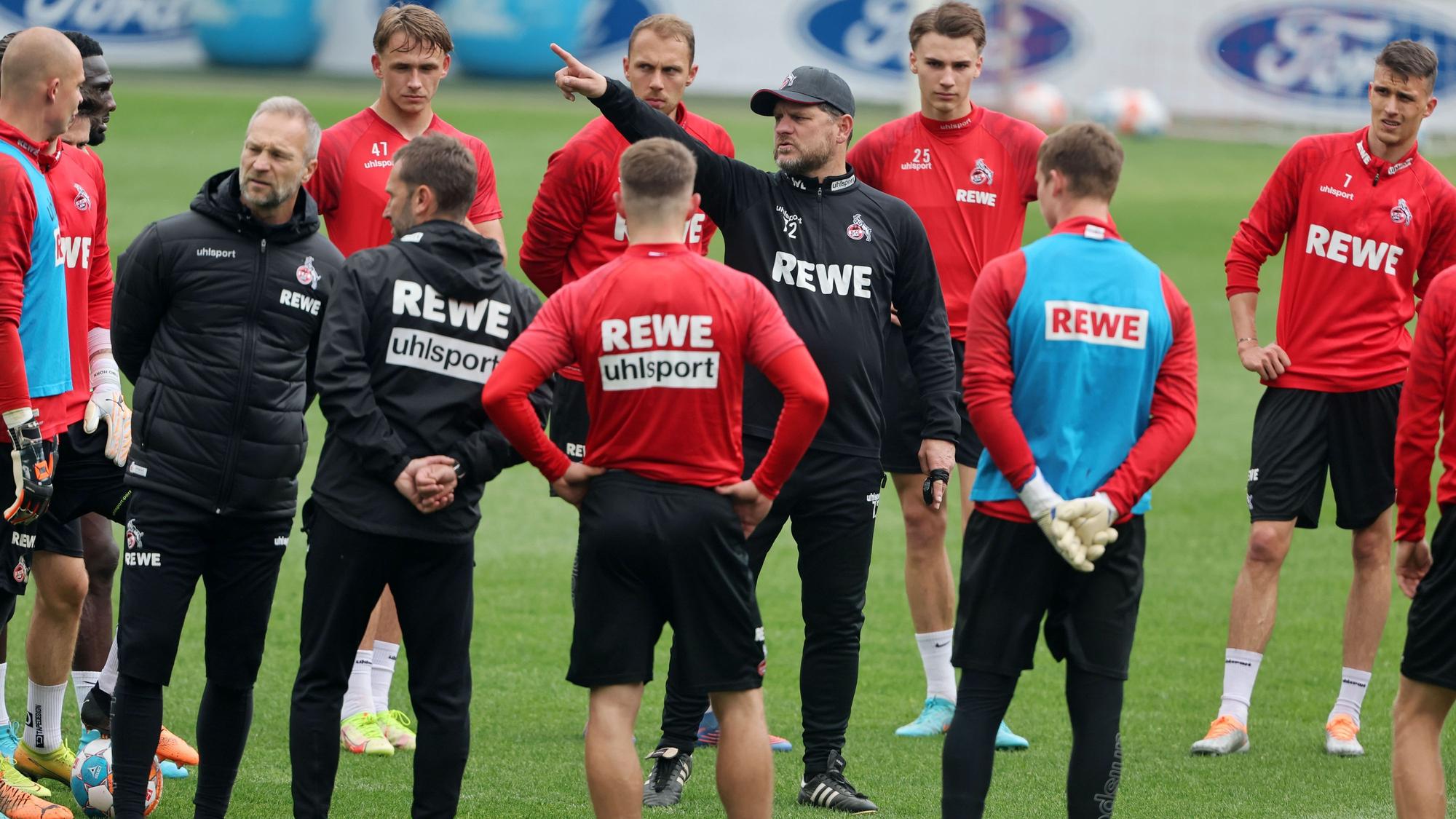 Steffen Baumgart trainiert den 1. FC Köln am Geißbockheim.