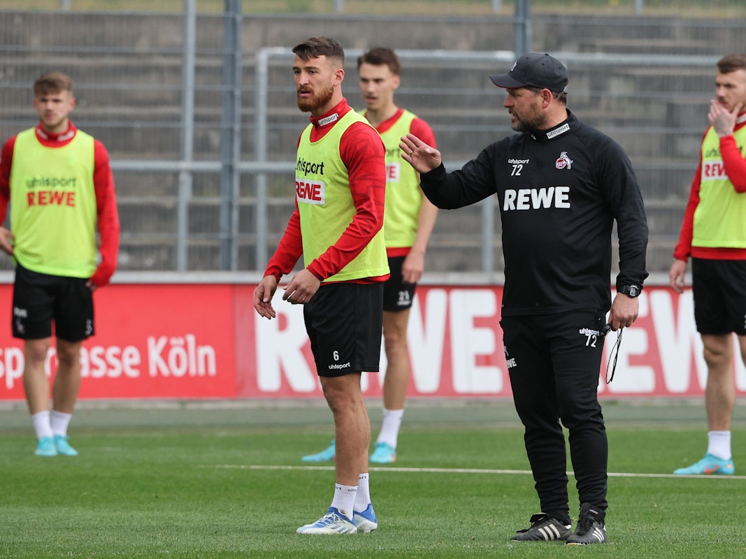 Salih Özcan trainiert unter Steffen Baumgart beim 1. FC Köln.