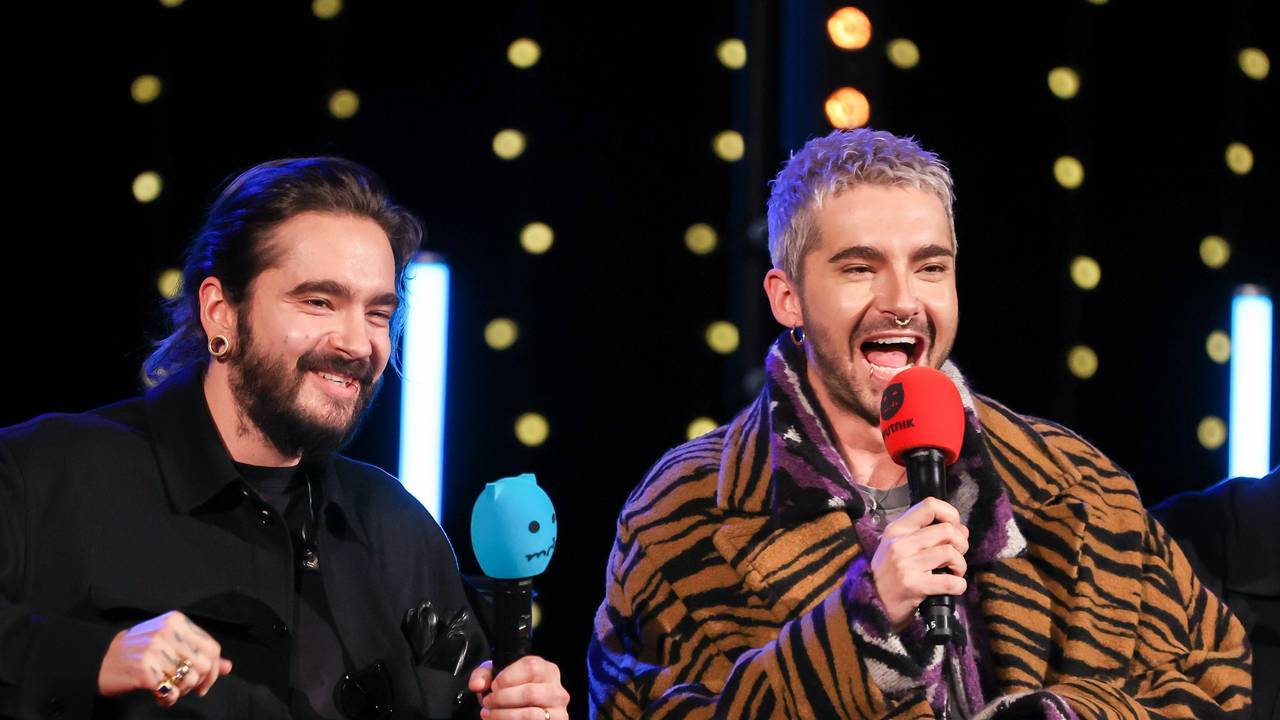 Bill und Tom Kaulitz, hier am 16.12.2020 während einer Radioshow im MDR Sputnik in Halle, lästern in ihrem Podcast über die Familie von Will Smith.