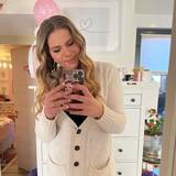 Sylvana Wollny, hier auf einem Instagram-Selfie am 25. März, nimmt ihre Fans auf einem Rachezug mit.