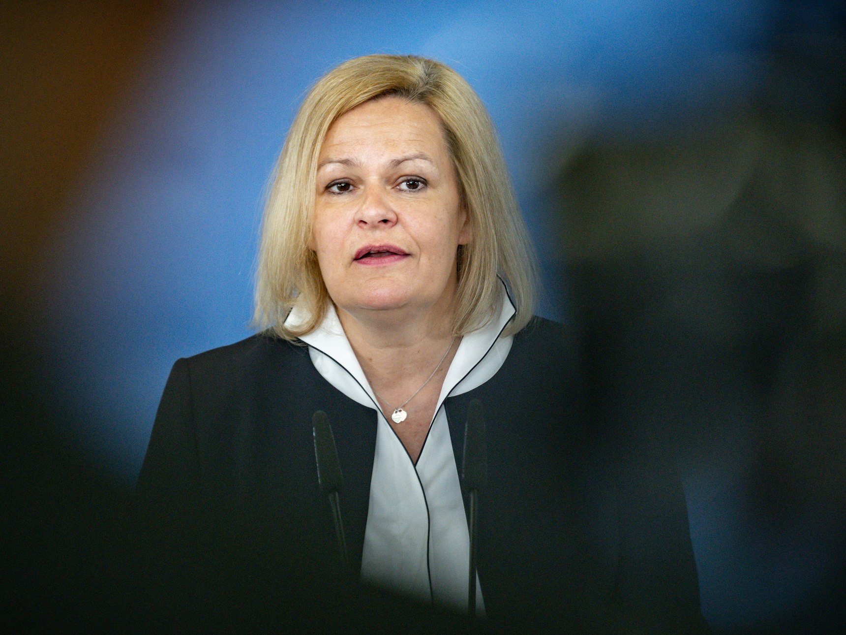 Nancy Faeser (SPD), Bundesministerin des Innern und Heimat, hält Notvorräte für sinnvoll.