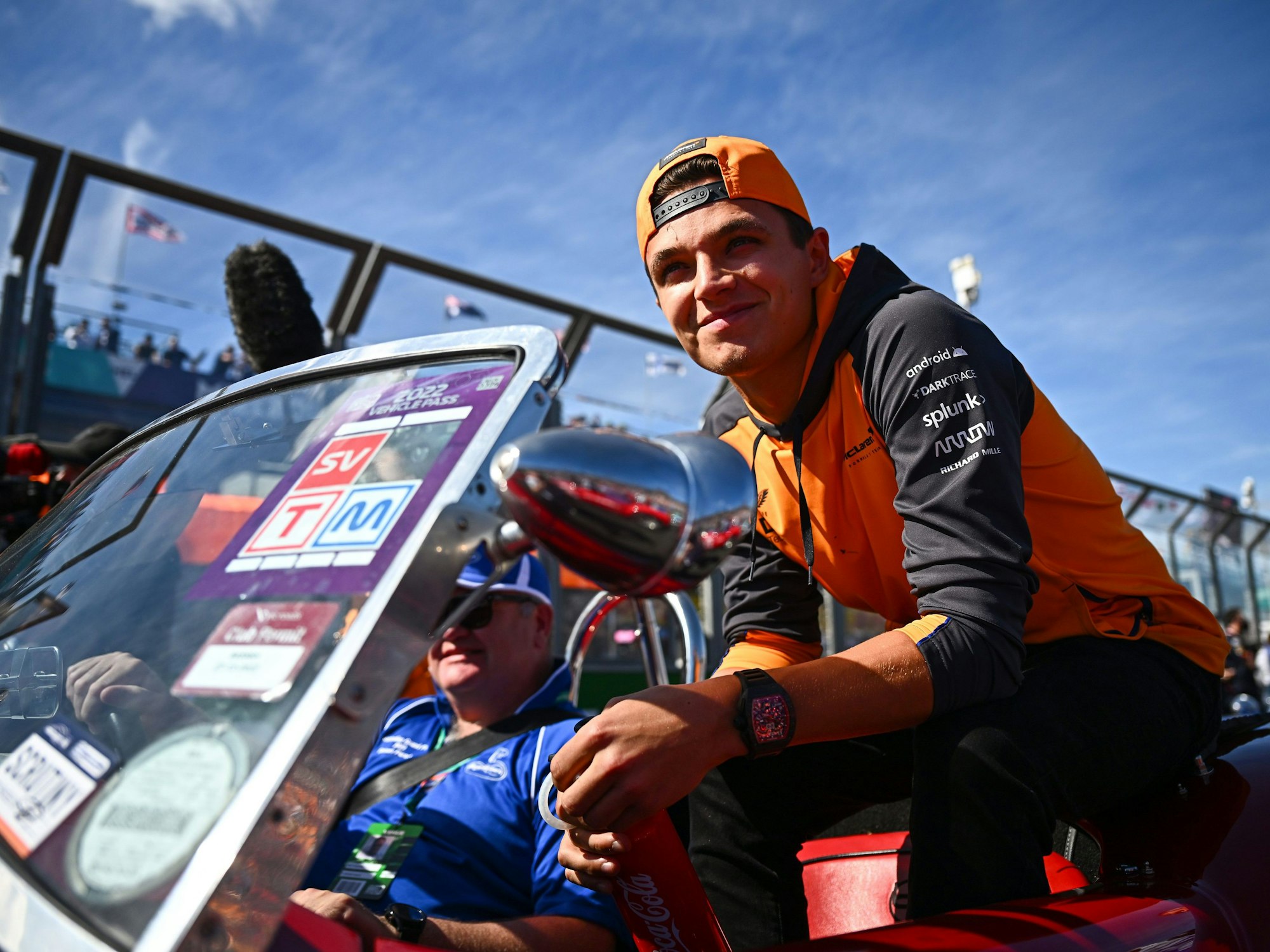 Lando Norris beim Grand Prix in Australien.