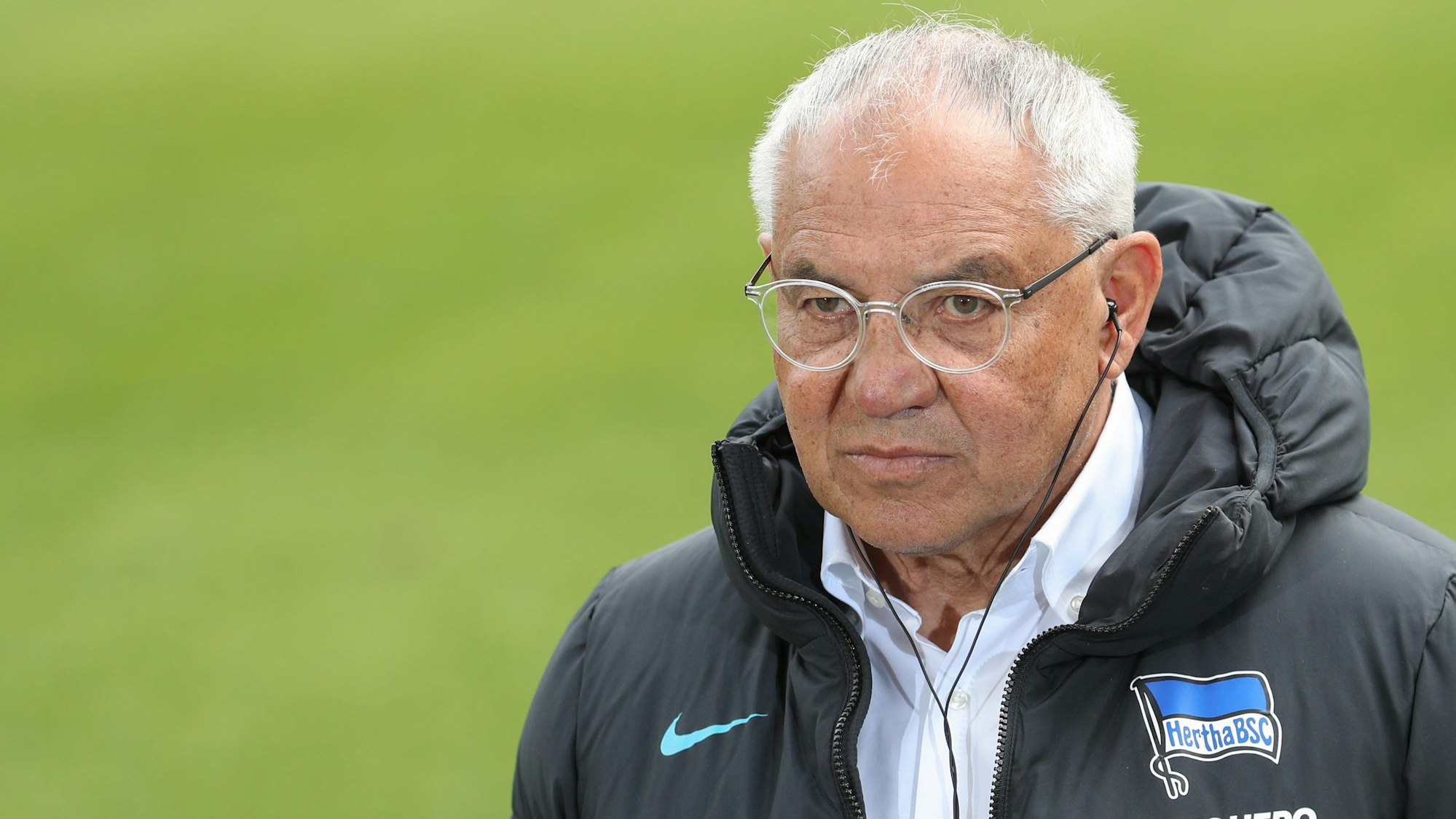 Hertha-Trainer Felix Magath im Interview.