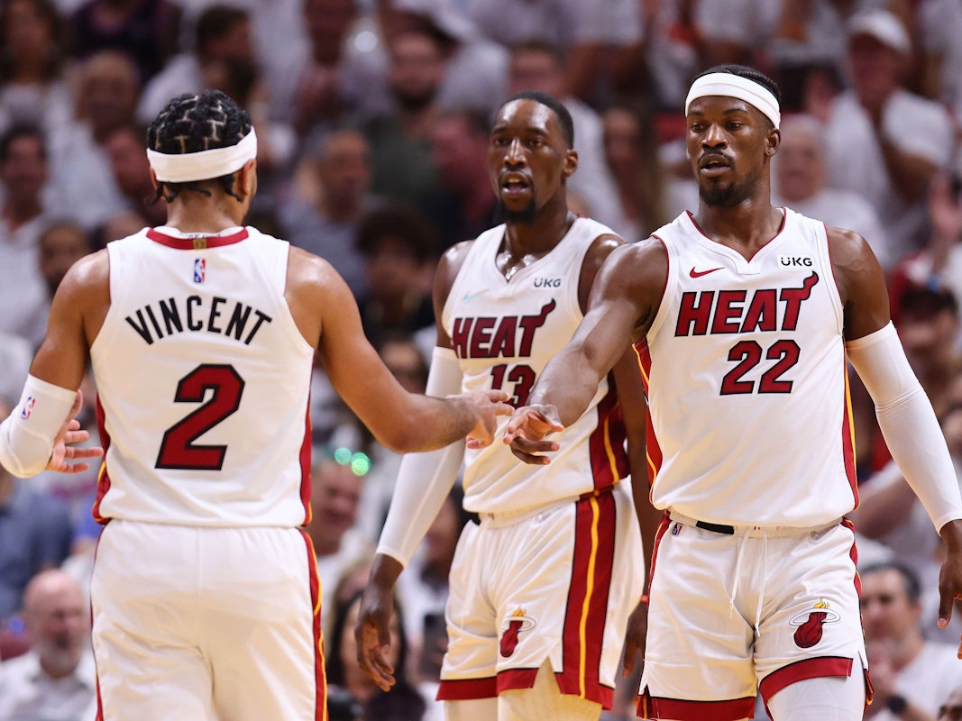 Die Heats starten mit einem 106:92 gegen die 76ers im Halbfinale der Eastern Conference.