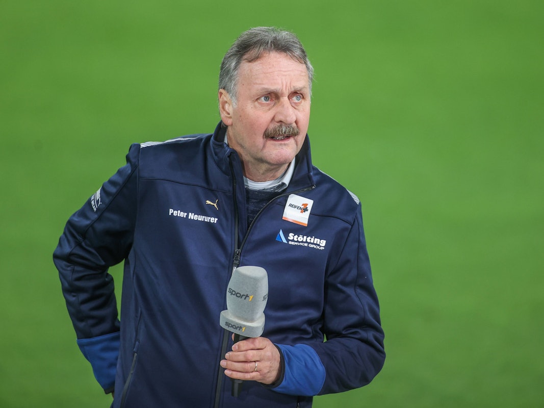 Der ehemalige Bundesliga-Trainer Peter Neururer ist mittlerweile als Experte für Sport1 tätig.
